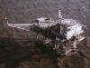 Overhead View of Offshore Platform